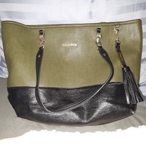 Calvin Klein leather tote